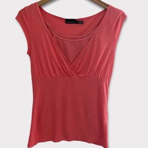 Y2K The Limited Surplice Top With Matching Tank Size Small